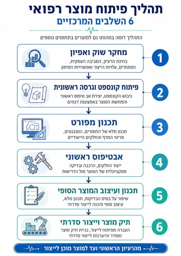 פיתוח מוצר רפואי